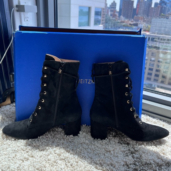 SW | ENTIRELY NEW 50% off - Stuart Weitzman 65mm ankle boots (thinner calves) - Picture 4 of 10